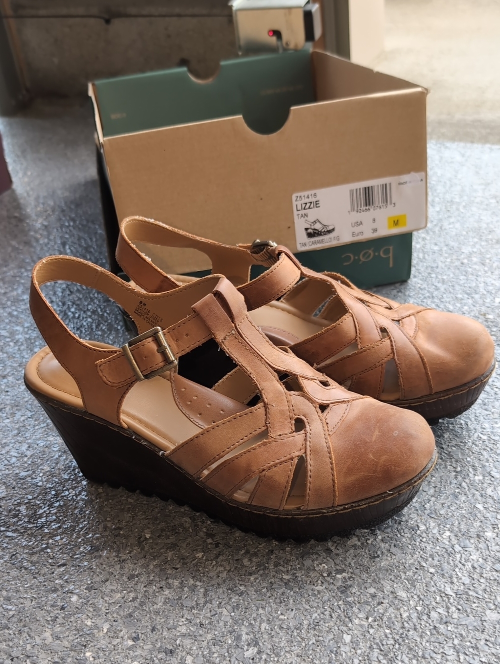 b.o.c. Tan Lizzie Wedges